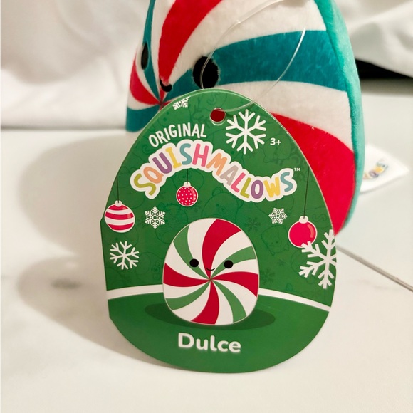 SQUISHMALLOWS CHRISTMAS DULCE THE PEPPERMINT CANDY AND MANNY THE SNOWMAN - Picture 4 of 7